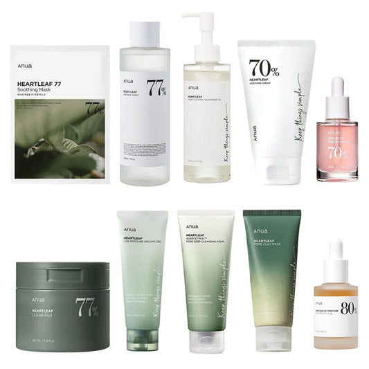 ANUA Intensive Soothing Care Set – Calming & Repairing Skincare Duo