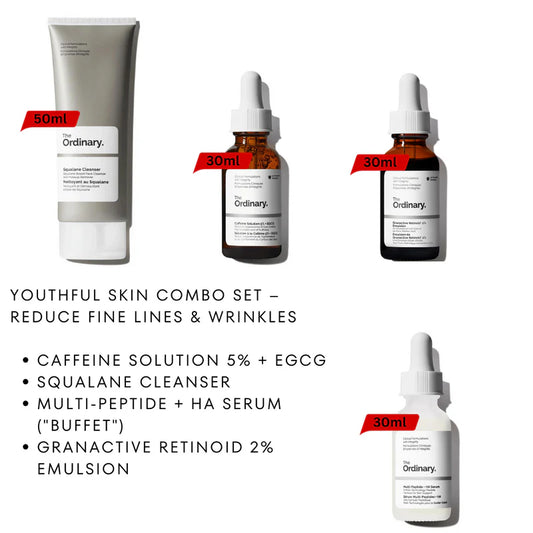 Youthful Skin Combo Set – Smooth Fine Lines & Restore Radiance